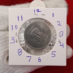 Two Rs FSS Misprint or 4 O " Clock Error Rare Error RBI Mistake Coin