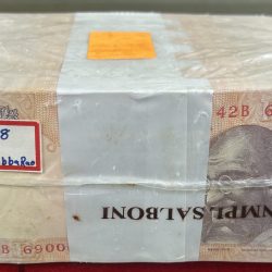 10 Rupees Sealed Pack Rim Old Issue Subbarao 2008 ( R insert ) 1000 Notes 10 Bundle