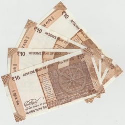 Alternative view of UNC 10 Rupee Fancy Number 786 Ending Note 4 Same Serial No Notes Collection Similar Number Available