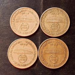 India 89 inter parliament union conference Denominaton 1 ₹ Same and similar piece is available