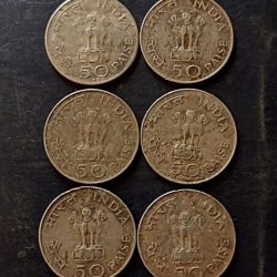 Alternative view of India Father of nation Mahatma Gandhi Denominaton 50 Paisa Same and similar set are available