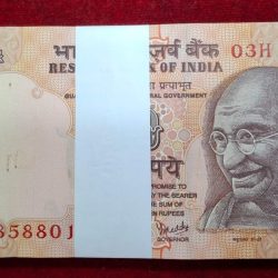 10 Rupees Governor Y.b.reddy (R Insert) Rare GEM UNC Serial Packet