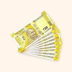 Rs 20 India Banknote Fancy Number Set 001000 till 009000 Gem Unc Very Unique and Rare