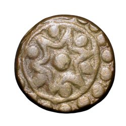 Brass Puveera Tokens (19th Cen. AD) from Tamil Nadu Region of Tiruppur