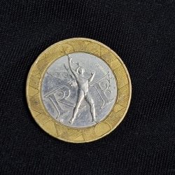 Alternative view of FRANCE 1989 10 FRANCH FRANCS COIN