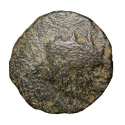 Copper-Alloy Coin of Bhimavarman(3rd Cen. AD) of Magh Dynasty of Kausambhi Bull/Tree