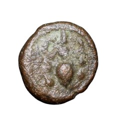 Copper Coin of Madurai Nayakas(1600-1700 AD) with Matsyaavtar of Lord Vishnu Very Rare