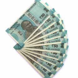 Rs 50 India Banknote Low Serial Same Number 10 Notes 000900 GEM Unc Unique and Rare