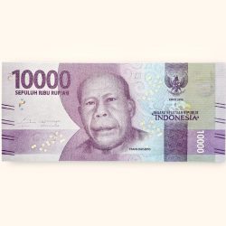 10000 Indonesian Rupiah Banknote Holy Number ending 786 Very Unique and Rare