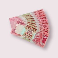 Rs 20 India Banknote 9 note set same prefix fancy numbers starting 001541 till 009541 Unique and Rare