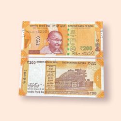 HS 16 Rs 200 India Banknote Star Replacement Issue 9DL Inset PLAIN 2019 Limited Issue