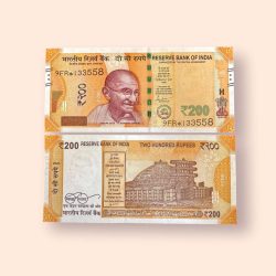 HS 41 Rs 200 India Banknote Star Replacement Issue 9FR S Inset 2023 Limited Issue