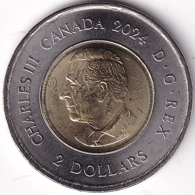 2 Dollars Celebrating Inuit Nunangat Canada Unc Color 2024 Coin - Image 2