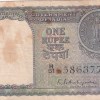 A-3 One Rupees k.g.ambegaonkar (Ashok pillar) 1951 very rare note