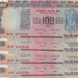 100 Rupees Old Issue Governor Manmohan Singh Agricultural Rare Top Condition Random 1 Note