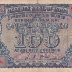 100 Rupees Diamond Issue Governor L.k.jha Rare Note