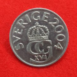 SWEDEN 5 KRONOR YEAR 2004