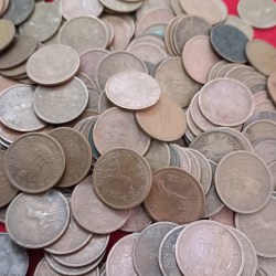 Alternative view of One Pice Horse Coin 50 Pcs Given Republic of India