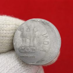 Alternative view of Two Rs FSS Heavy Shifted Coin 2012 Calcutta Mint RBI Mistake Coin