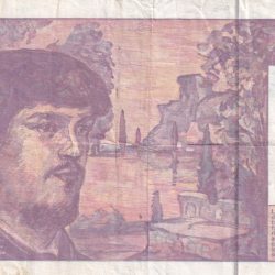 Alternative view of France 20 Francs - Debussy type 1980 modificated RARE NOTE #B-2