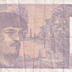Alternative view of France 20 Francs - Debussy type 1980 modificated RARE NOTE #B-2