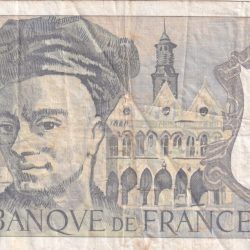 Alternative view of France 50 Francs Quentin de la Tour, type 1987 Old issue rare Bank Note