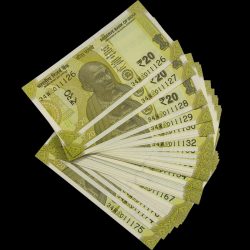 Extremely Rare 20 Rupee 50 Birthday Notes Collection 011126 to 011175 Same Set Given GEM UNC NOTES