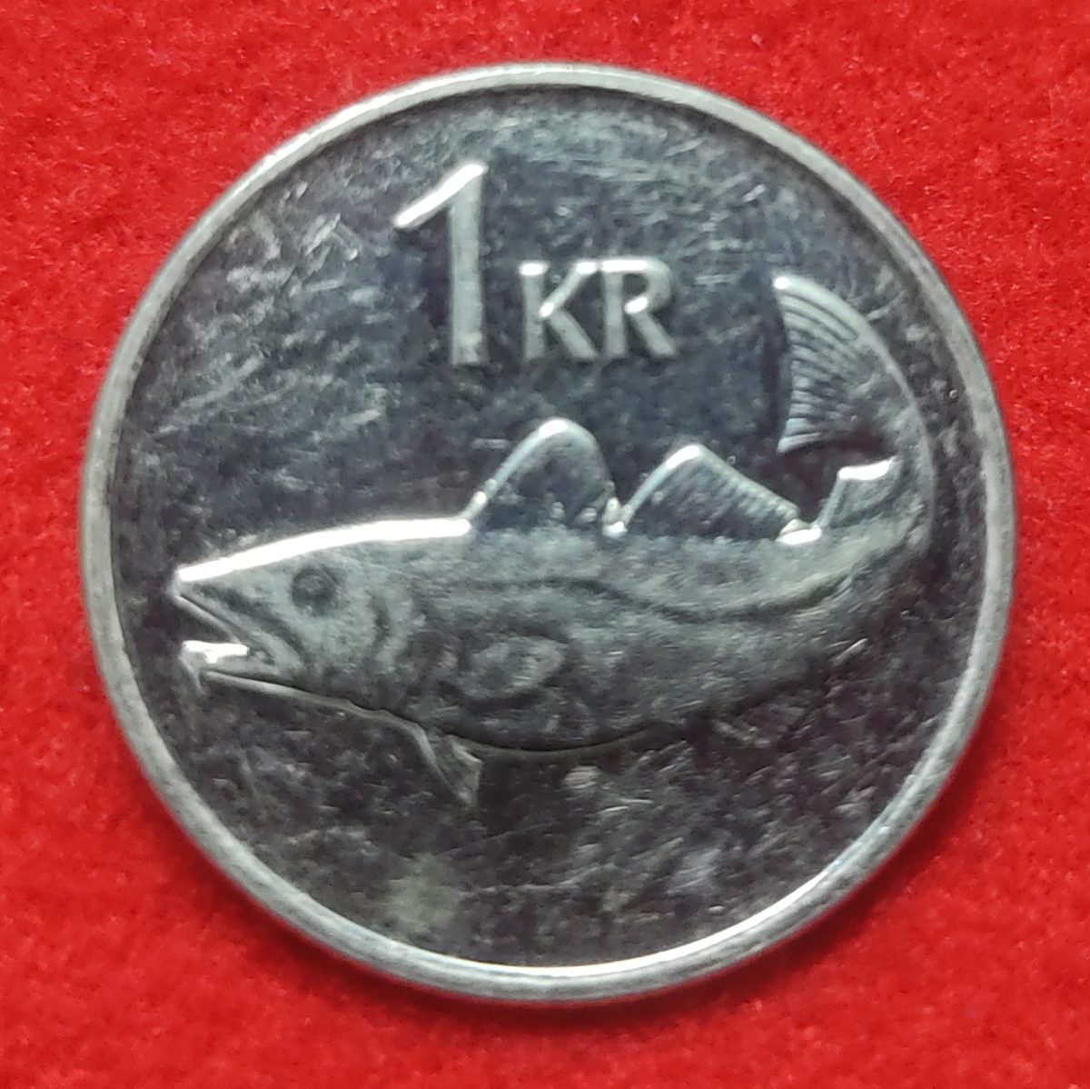 1KRONA COIN ICELAND