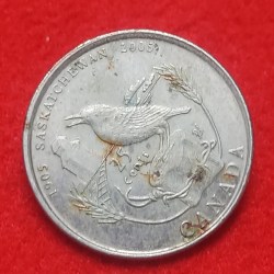 Alternative view of 2005 SASKATCHEWAN COIN CANADA