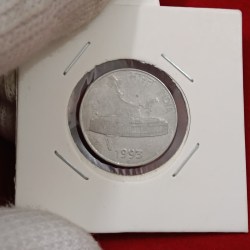 Alternative view of 50 Paise Rare Coin 1993 Year Bombay Mint Extra Fine Condition