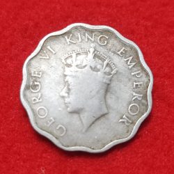 Alternative view of BRITISH INDIA ONE ANNA GEORGE VI