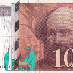 France 100 Francs Cézanne Lowest price World Note #b-2