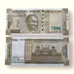 IS54 Rs 500 India Banknote Star Replacement Issue 3CC Inset M 2018 Limited Issue