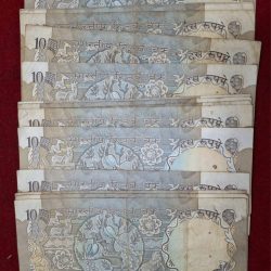 Alternative view of M. Narasimham 10 RUPEES PEACOCK BUYER WILL RECEIVE RANDOM ONE NOTE