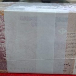 Alternative view of CONGO 50 FRANCS FULL PACK RIM 1000 NOTE SERIAL MINT PACK RIM