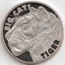 Sierra Leone, 1 Dollar, 2020, Big Cats – Tiger, KM #476, UNC Condition.