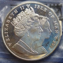 Alternative view of Isle of Man (British Crown dependencies), 1 Crown, 2012, Olympics – London, 2012, Set of 5 coins, UNC Condition, May have mild toning.