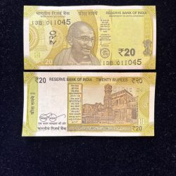 Birthday Note of Indian Politician Ram Nath Kovind born on 1st October 1945 Gem Unc Very Unique and rare