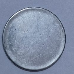 1 Rupee Massive Error Both Side Blank Misprint