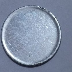 Alternative view of 1 Rupee Massive Error Both Side Blank Misprint