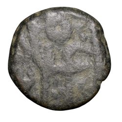 Copper 1/2 Paisa of Shah Alam Bahadur(AD1707-12) of Parenda Mint Unlisted Very Rare