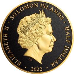 Alternative view of Solomon Islands Mint Pyramids 2022 ANCIENT EGYPT COLLECTION Proof like Coin Limited Issue Unique and Rare