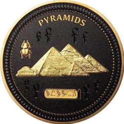 Solomon Islands Mint Pyramids 2022 ANCIENT EGYPT COLLECTION Proof like Coin Limited Issue Unique and Rare