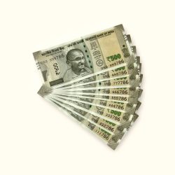 Rs 500 India Banknote Same Prefix 111786 to 999786 GEM UNC Unique and Rare