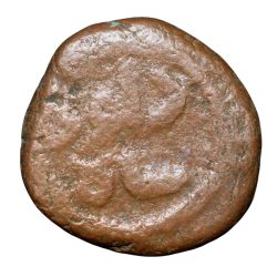 Copper Falus of Da'ud Shah II (AD 1397) of Bahamani Sultanate BH58 Very Rare