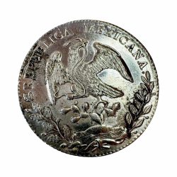8 Reales Mexico Vintage 1895 Issue Ultra Unique and Rare Eagle with Snake and Cactus Unique and Rare