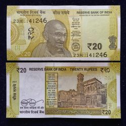 Rs 20 Birthday Note of Indian Politician Sanjay Gandhi Date of Birth 14th december 1946 Gem Unc Very Unique and rare