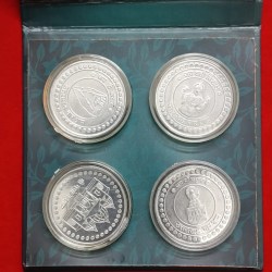 Uttarakhand Char Dham Token Set Issued Of Uttarakhand Ministry Aluminium Coin Set