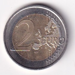 Alternative view of Austria 2 Euros 2024 rare Bimetallic coin #M-1009