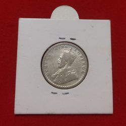 Alternative view of HALF RUPEE SILVER GEORGE V 1923 MINT CALCUTTA